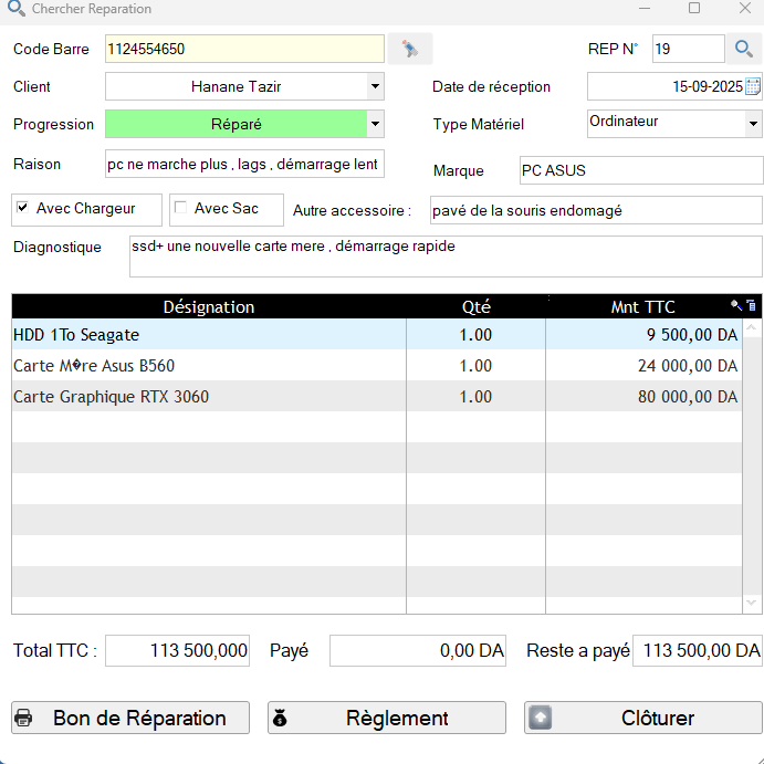 PROMO Dolisoft Réparation