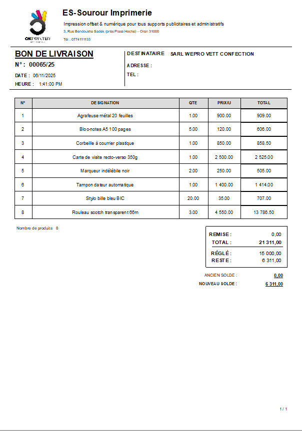 PROMO Dolisoft Papeteries & LIBRAIRIES
